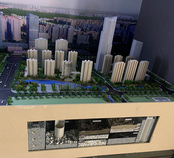 济源市建筑模型